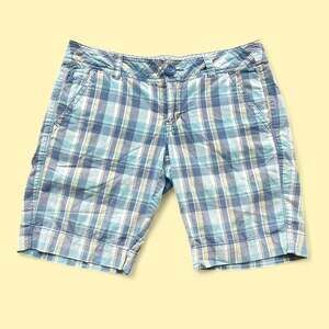 VINTAGE Y2K AÉROPOSTALE PLAID BERMUDA SHORTS